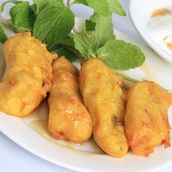 Fried Banana With Vanilla Ice Cream