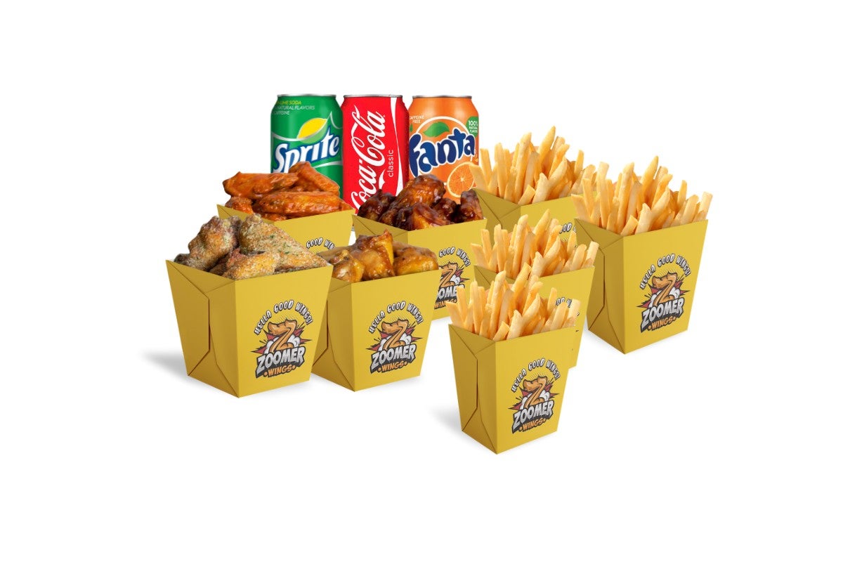 Buffalo Wings Meal for 4