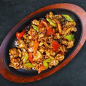 Sizzling Beef with Black Peper Sauce