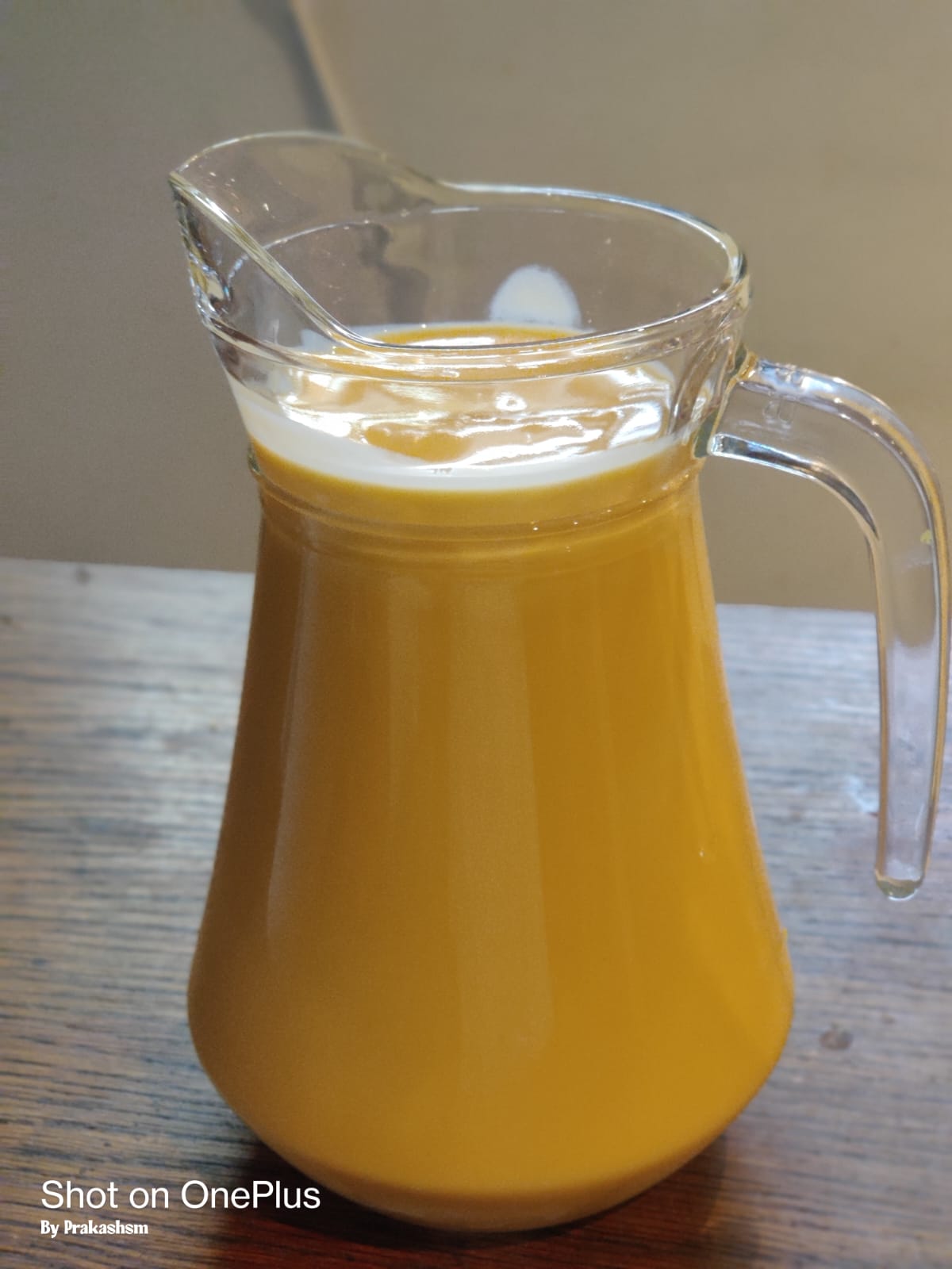 Jug of Mango Lassi