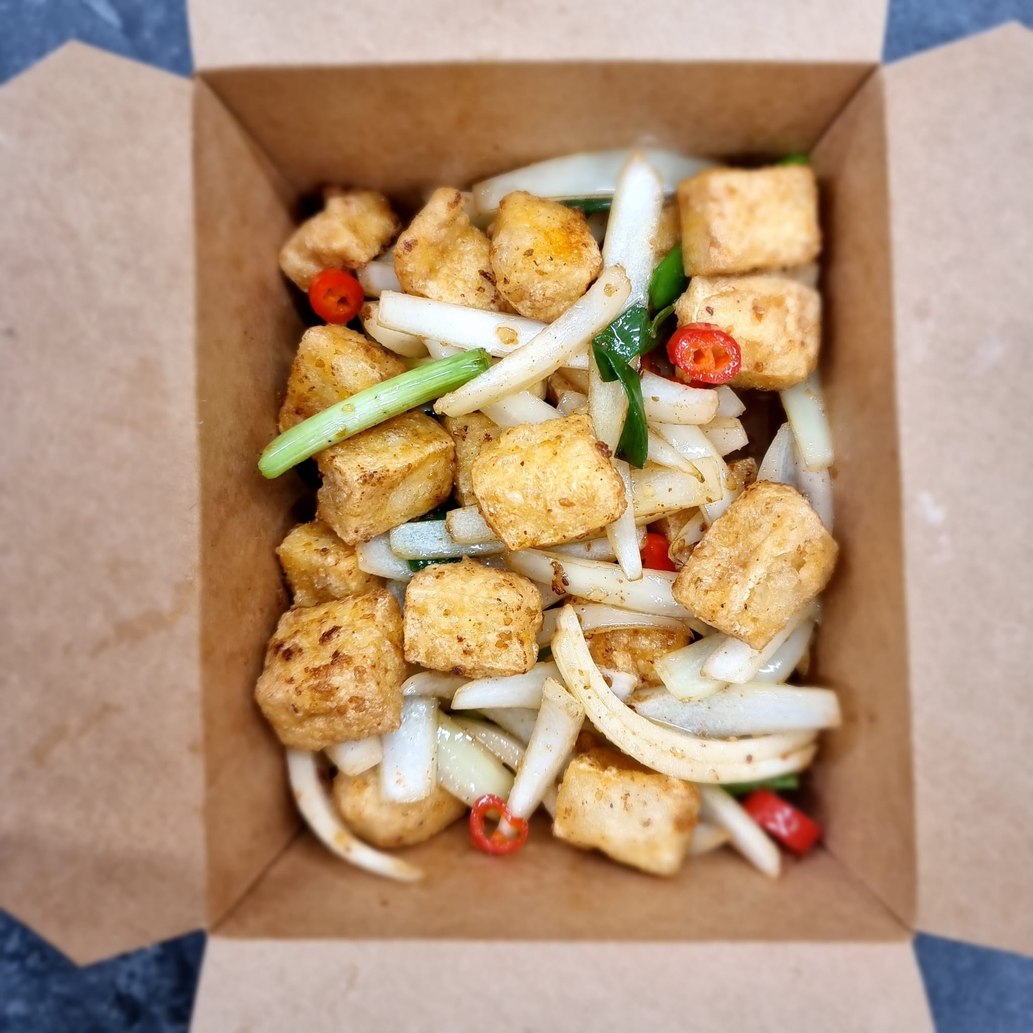 Salt n' Chilli Pepper Tofu