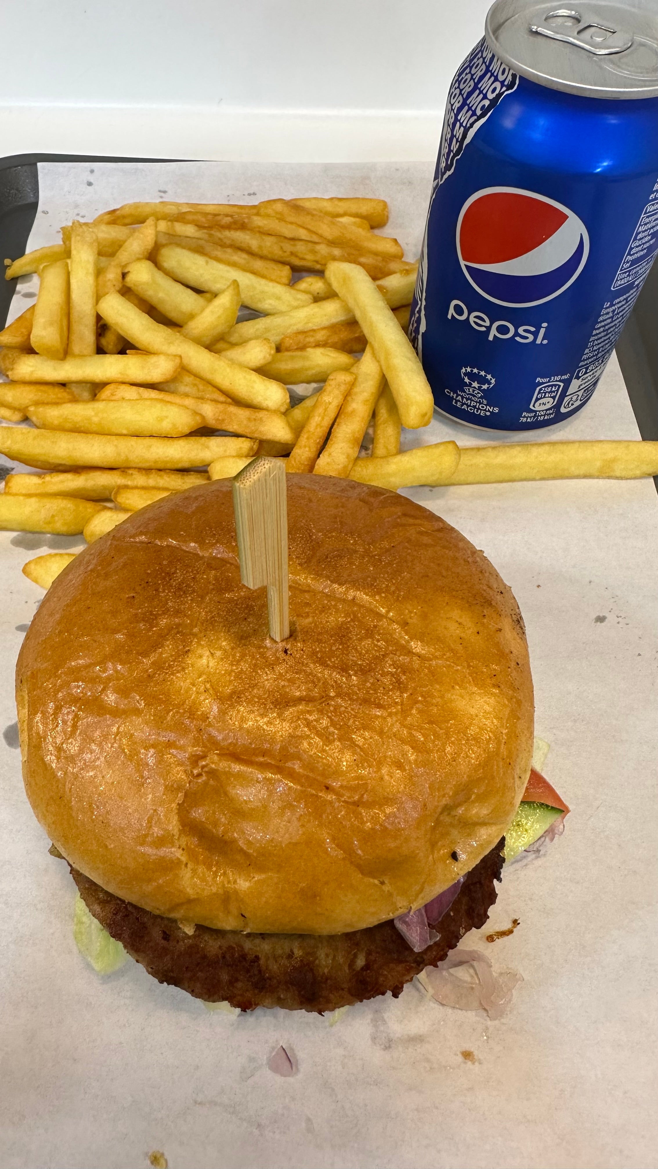 Half Pounder Burger Meal