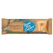 Hunters Gourmet Brown Rice Crackers Sea Salt 100 Gm