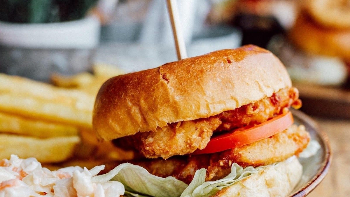 Terrace Stack Chicken Burger
