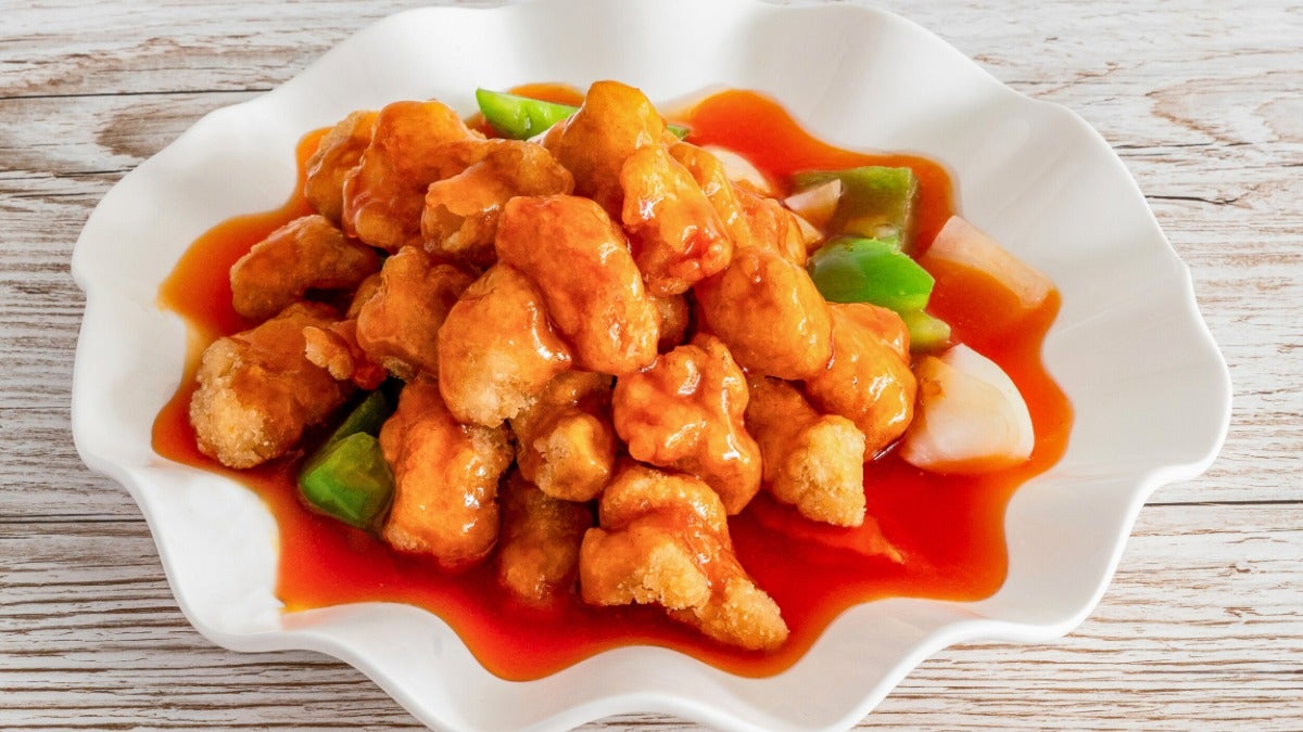Sweet Sour Chicken Cantonese Style