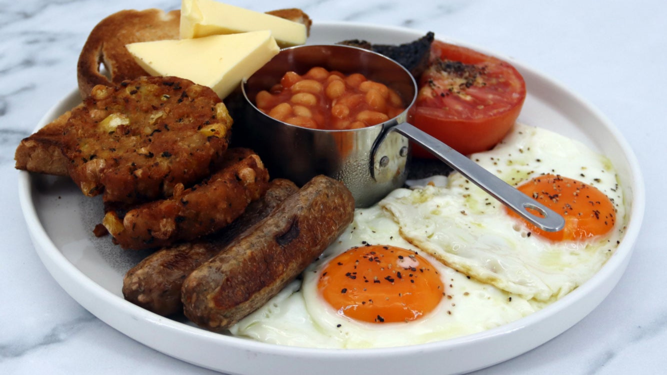 THE VEGGIE BREAKFAST (V)