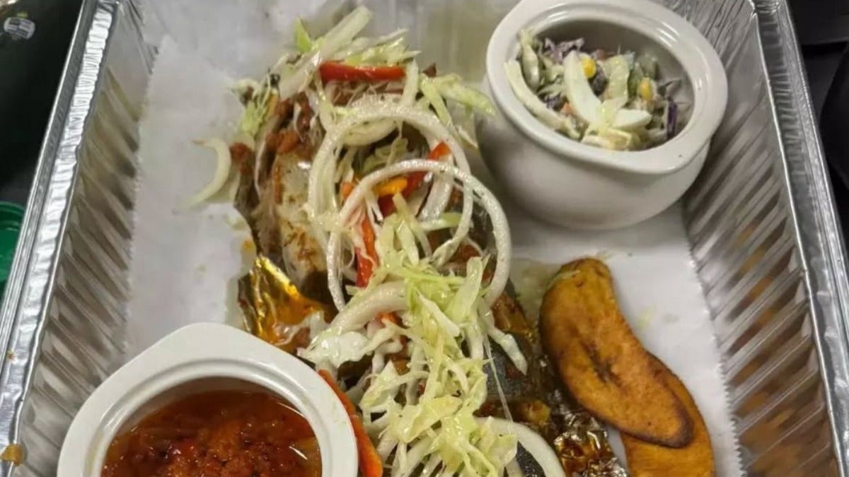 Grilled Fish Dodo & Yam (XL)