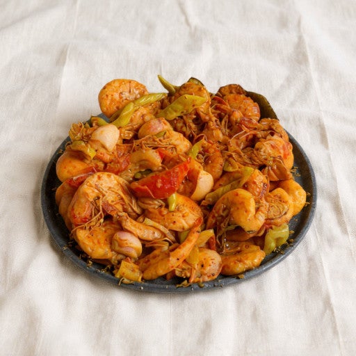 Small Devilled Prawns