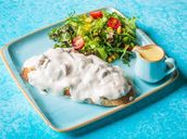 Egg And Truffle Mushroom Toast