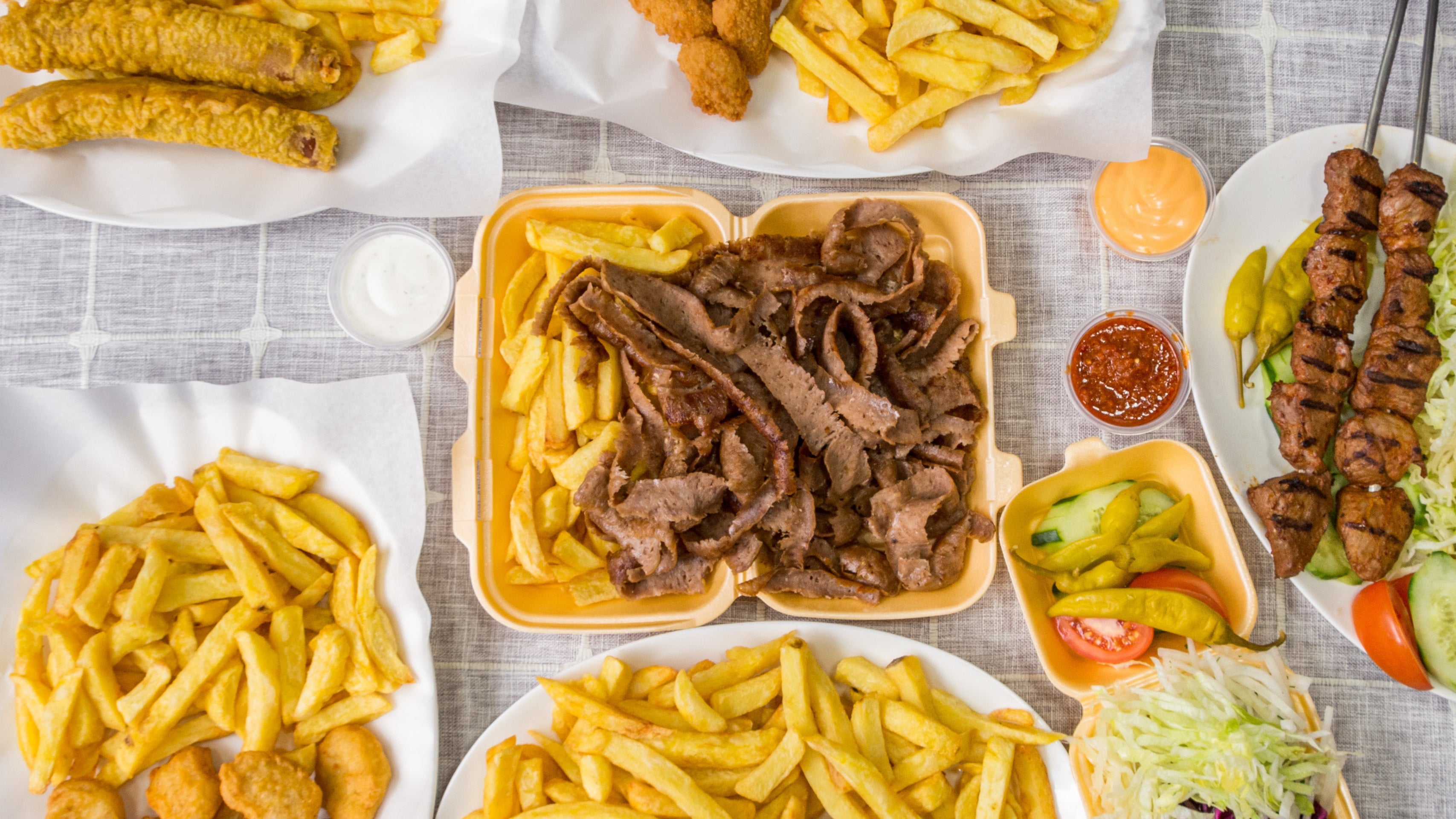 Pond fish and Chips