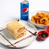 Single Pizza Wrap Combo