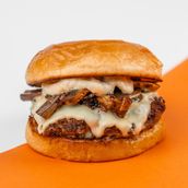 Beef Mushroom Burger