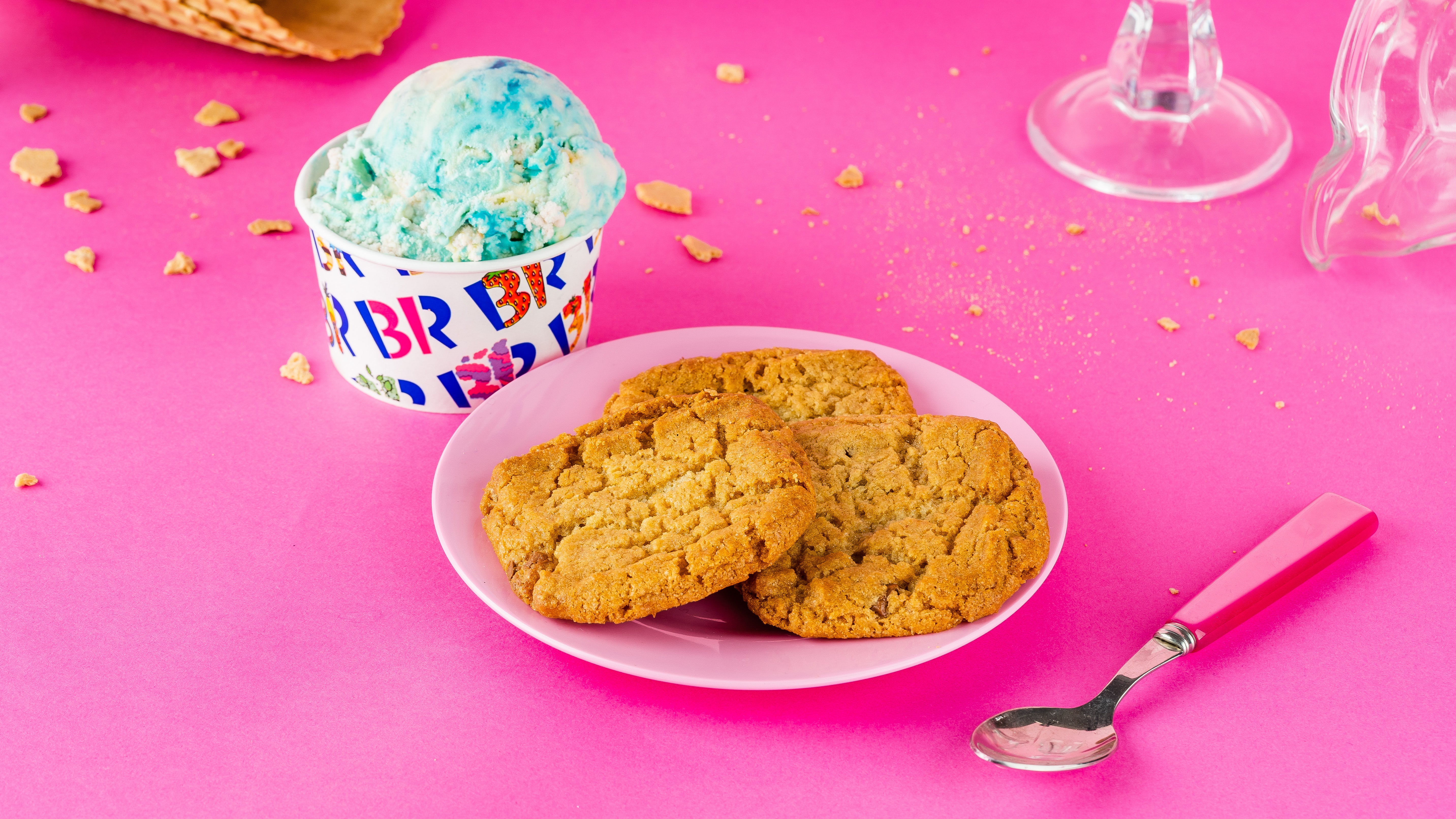 Baskin Robbins Ice Cream with Millie's® Cookies