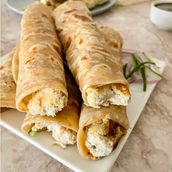 Malai Boti Paratha Roll