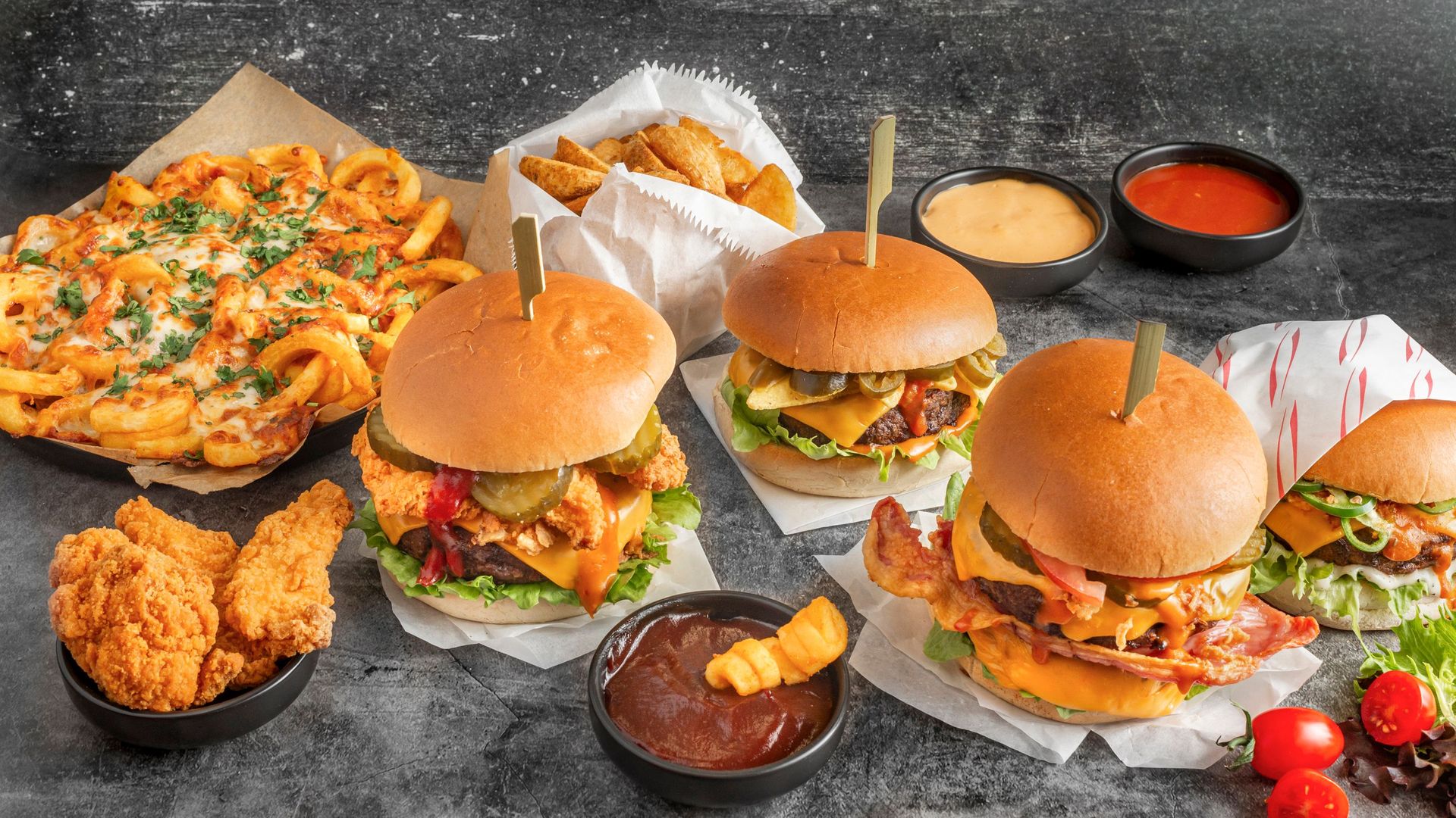 The Fat Burger and Desserts