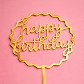 Happy Birthday Topper 