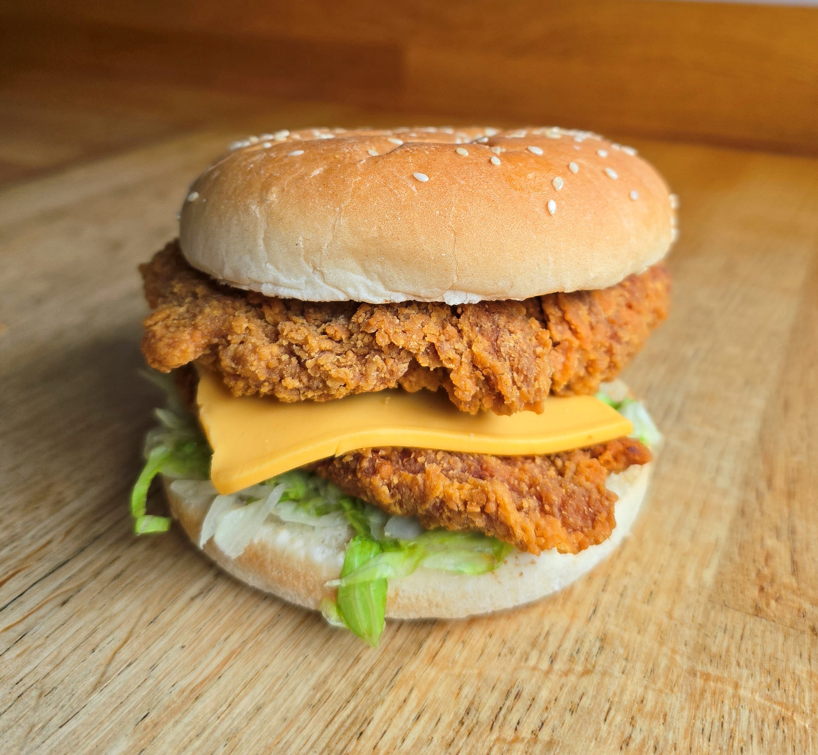 Double Spicy Chicken Burger
