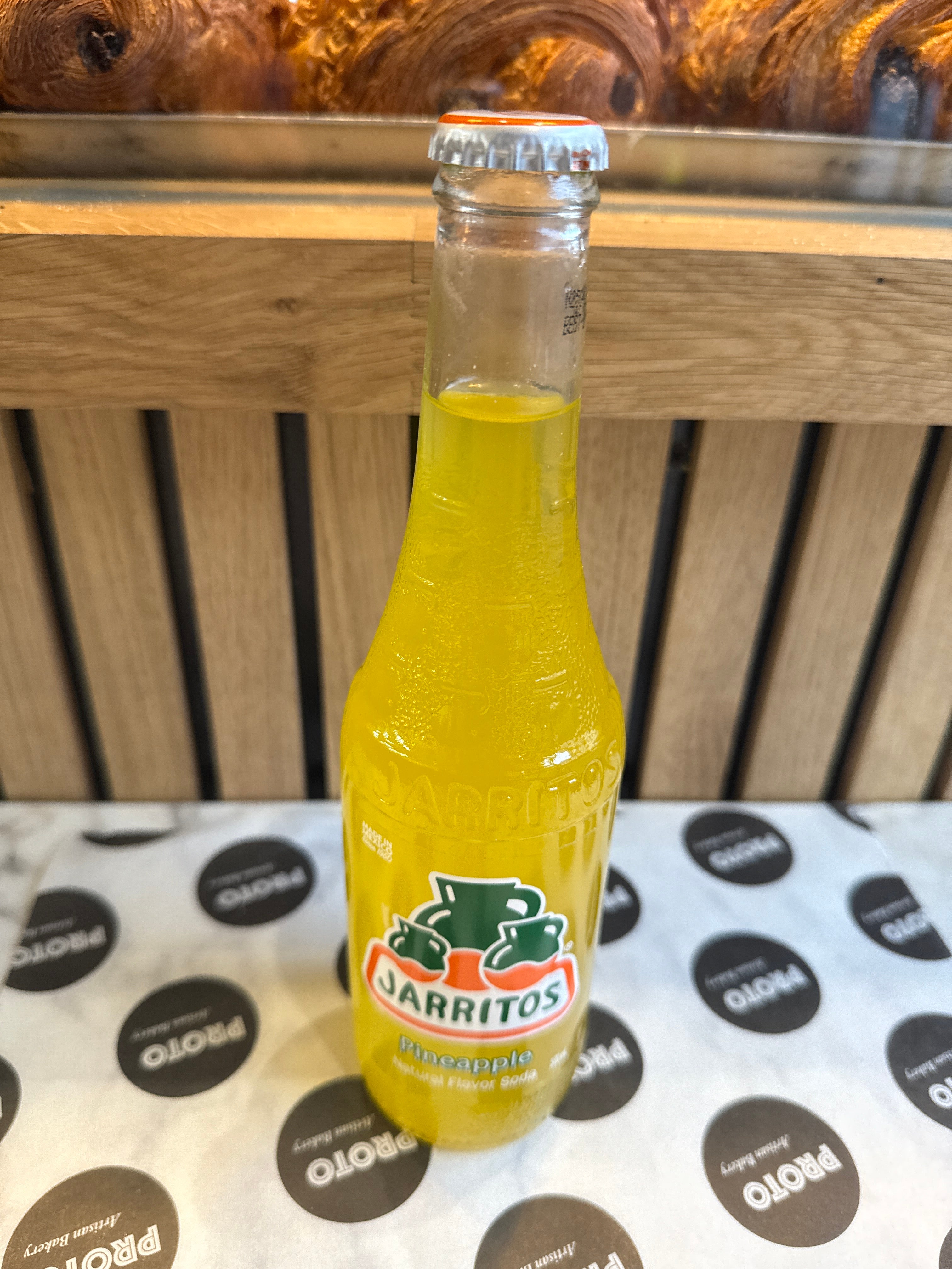 Jarritos Pineapple Glass Bottle