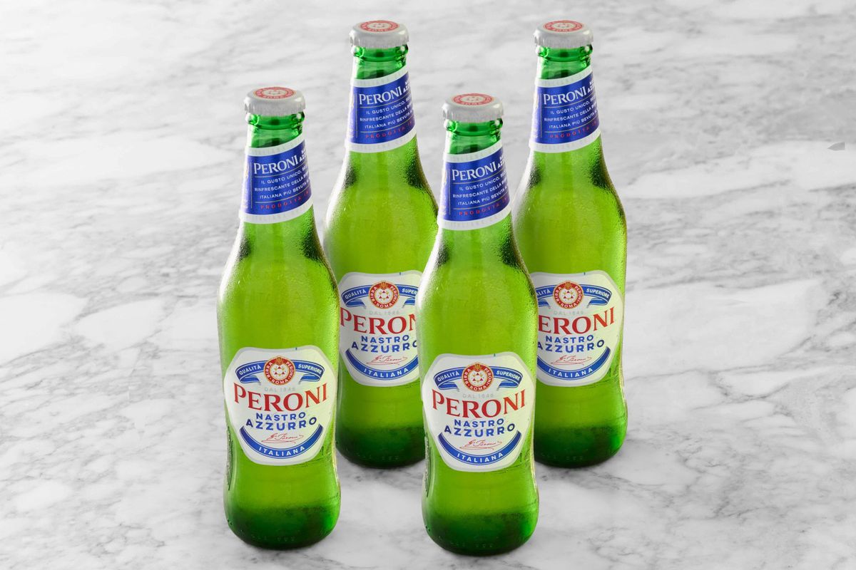 4 x Peroni Nastro Azzurro (330ml)