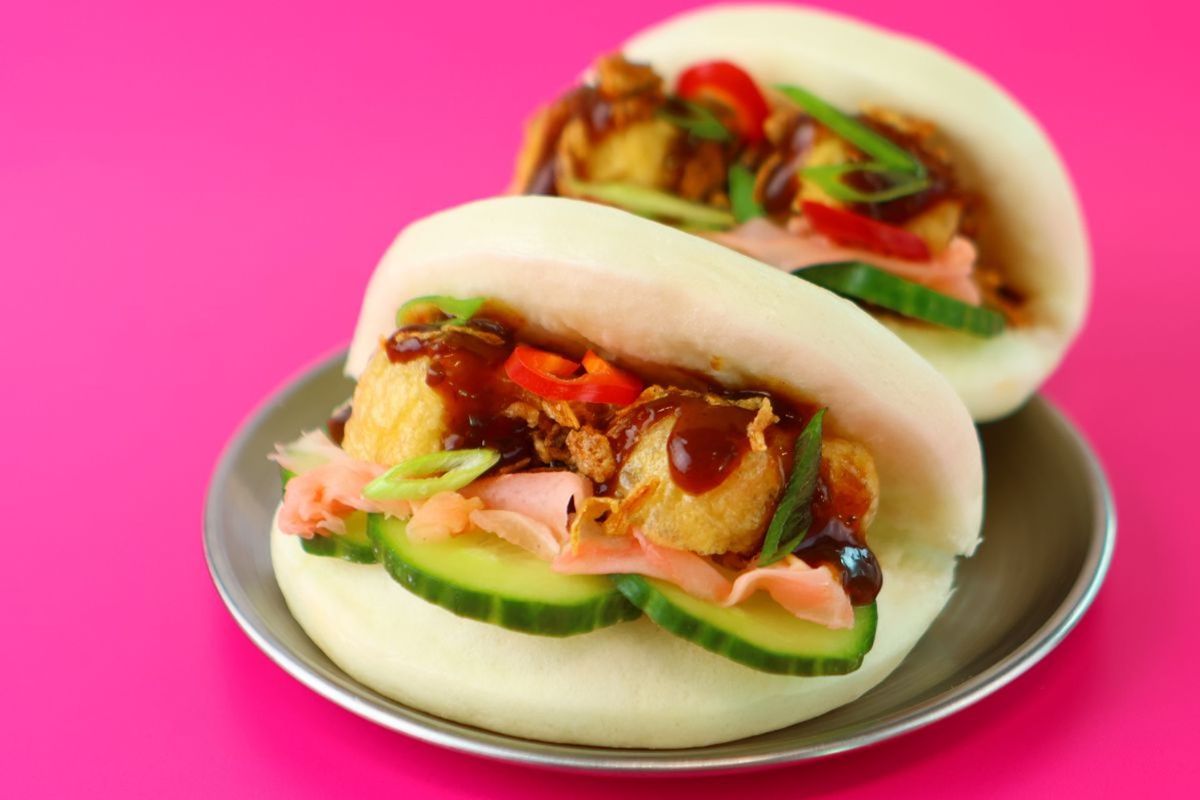 Tofu Bao Sando