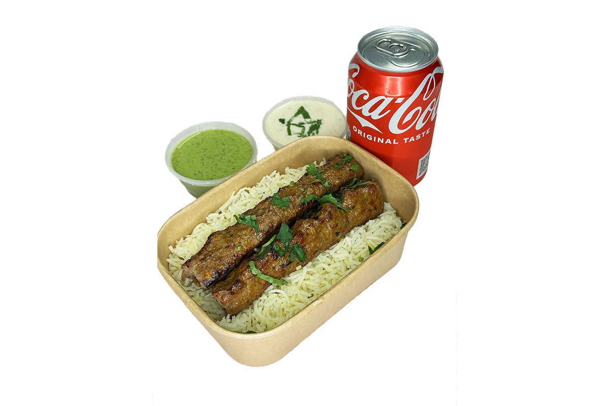 Seekh Kebabs Rice Box