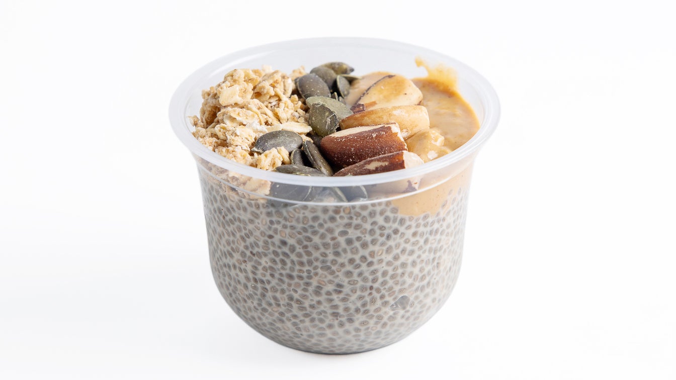 Nuttylicious Chia seed pudding 🥜