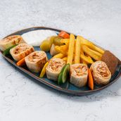 Chicken Shawarma Arabic Meal