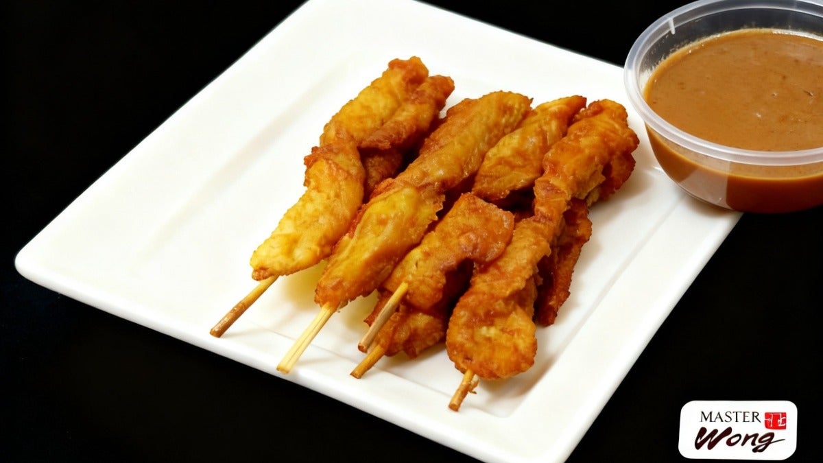 Satay Chicken On Skewers(5) 串鸡