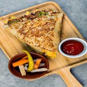 Grilled Chicken Crêpe