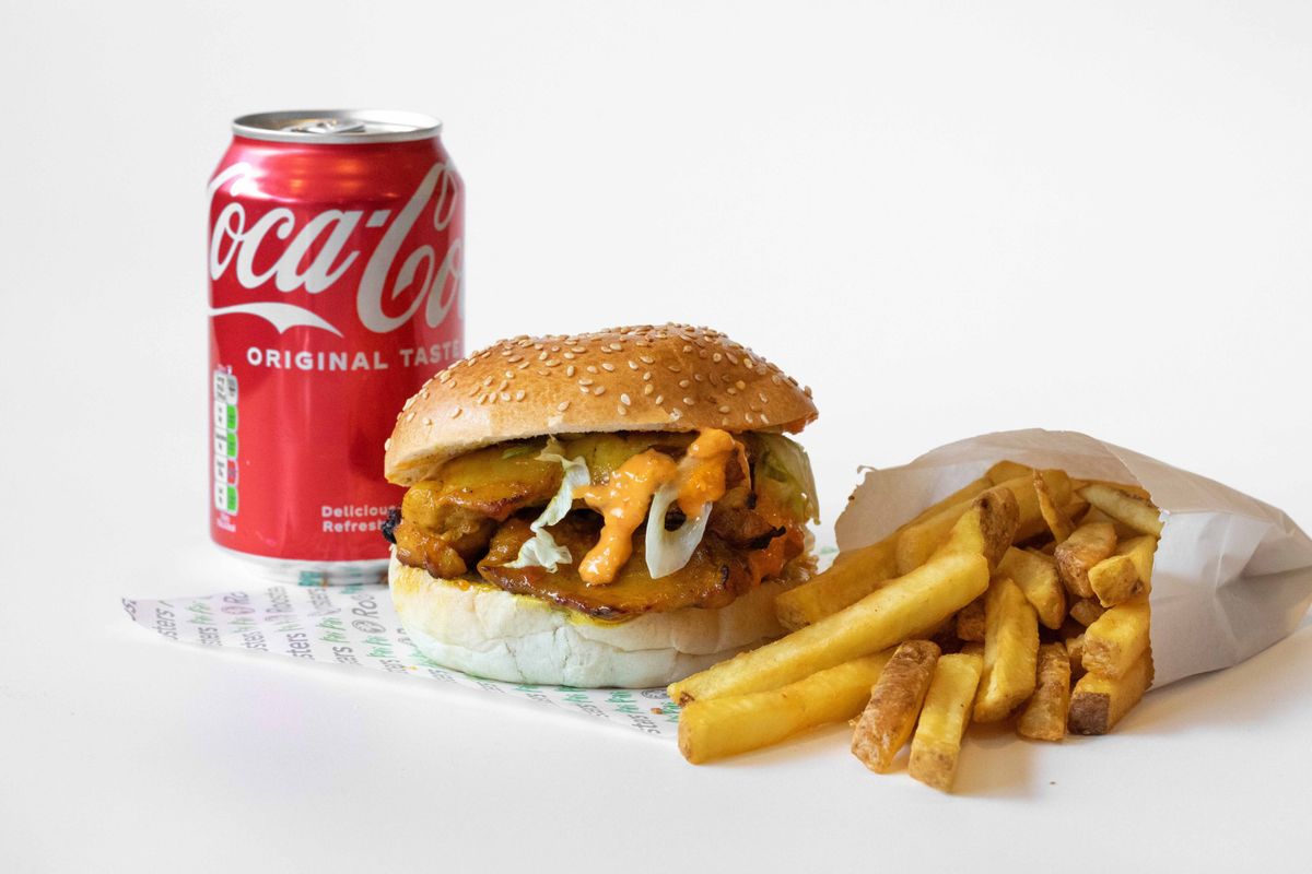 Chicken Thigh Burger Meal