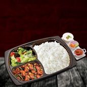 Chicken Chilli With White Rice