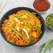 Fiery Singapore Fried Rice