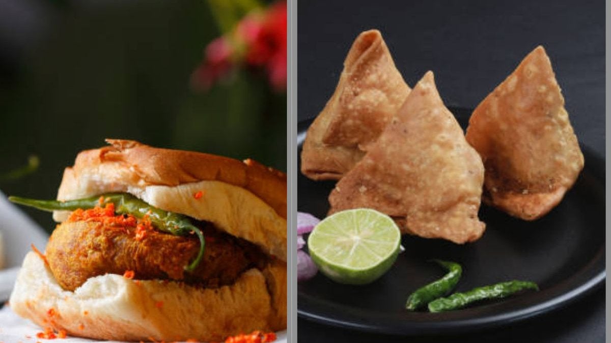 Mumbai Vada Pav - Samosa Combo