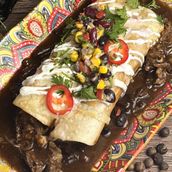 OXTAIL ENCHILADAS