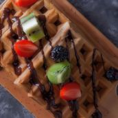 Vanilla Protein Waffle