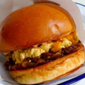 Pulled Beef Egg Brioche