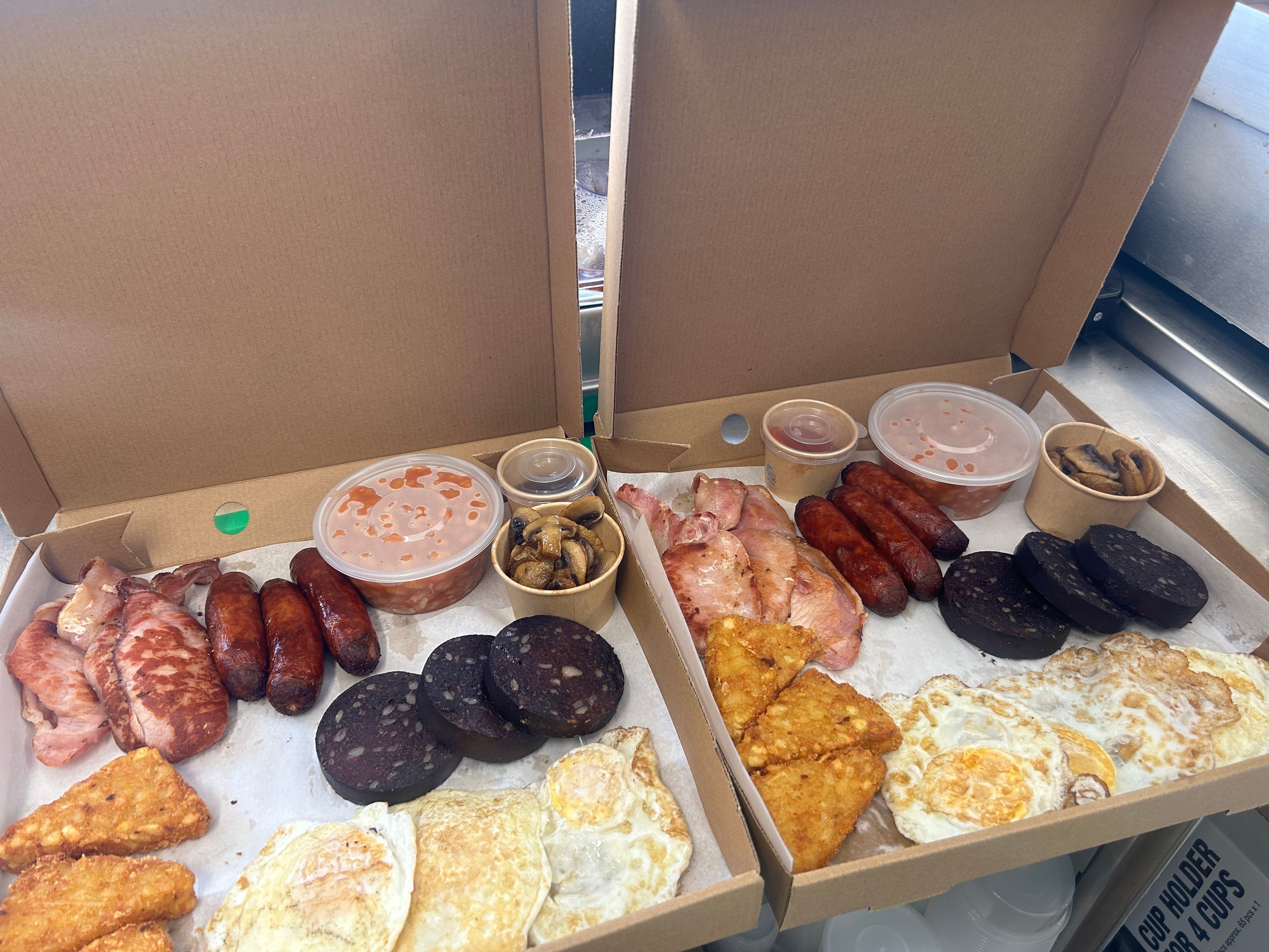 Large breakfast