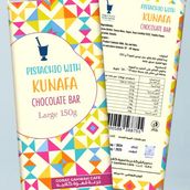 Pistachio Kunafa Chocolate Large 