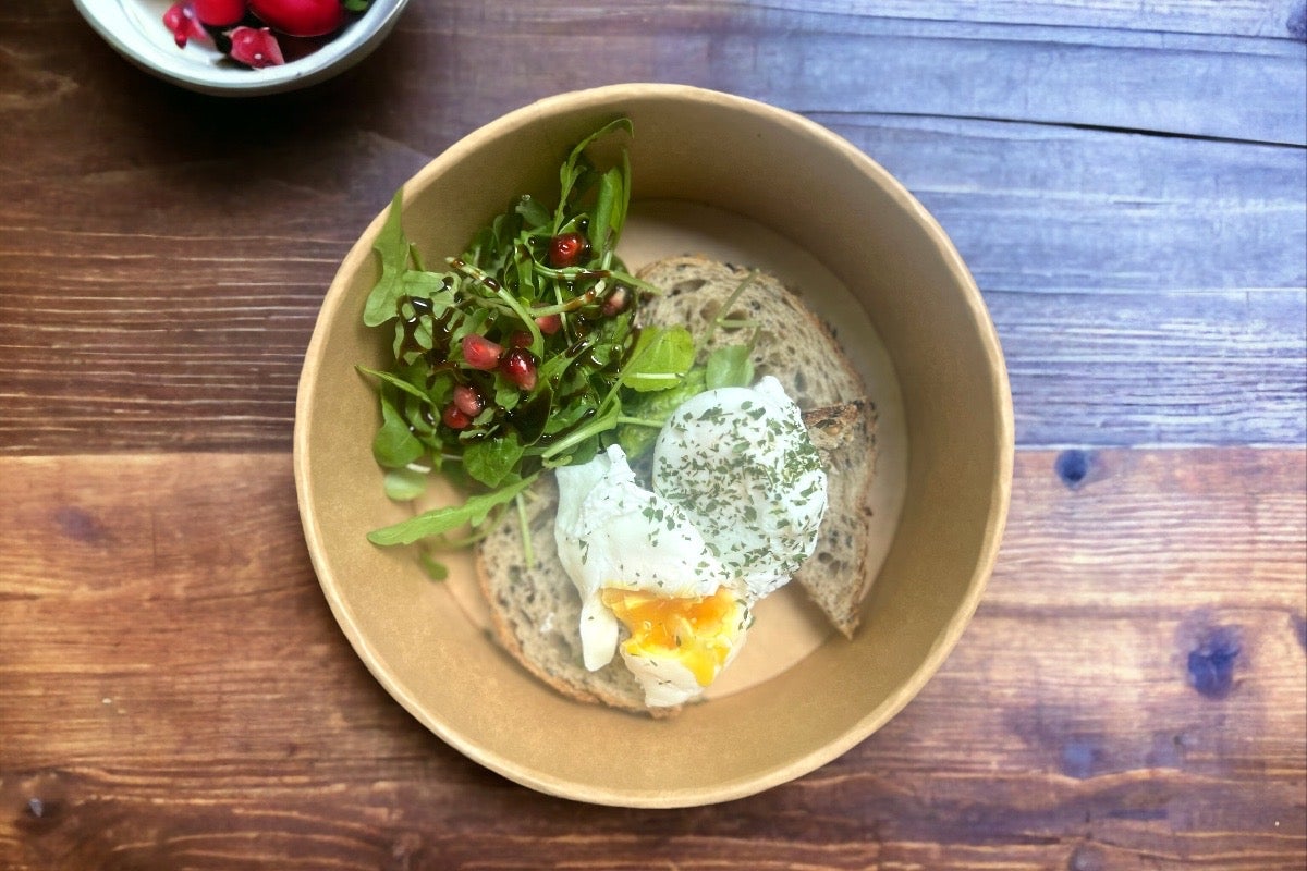 Eggs on Sourdough