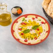 Mutabal Eggplant Plate