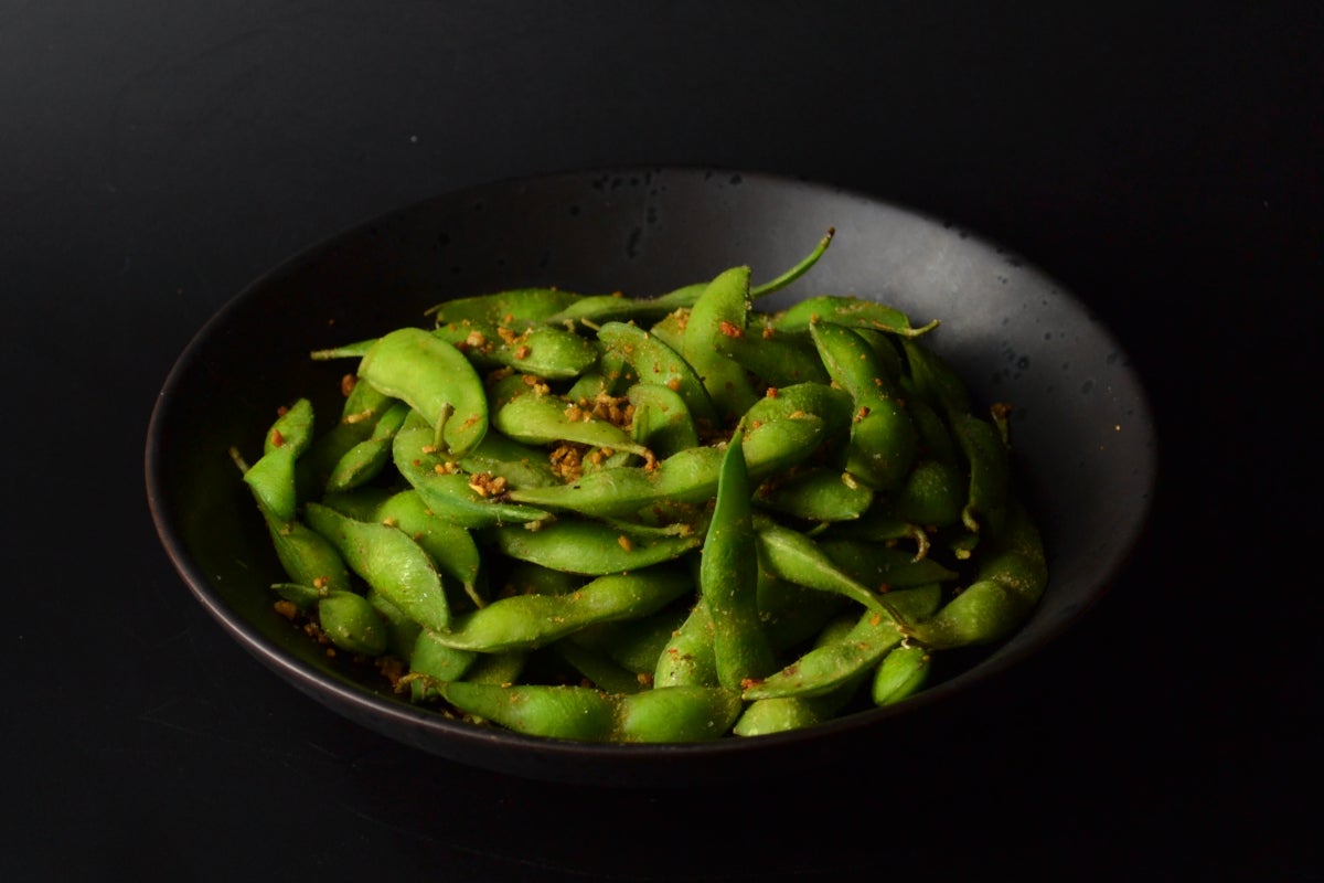 Spicy Edamame Beans