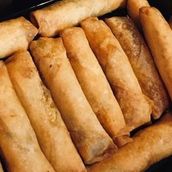 Chicken Spring Rolls 10 Pieces