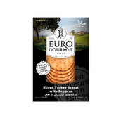 Euro Gourmet Sliced Turkey Breast with pepper 130 Gm