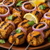 Chicken Boti Skewers