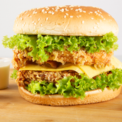 Double Zinger Burger