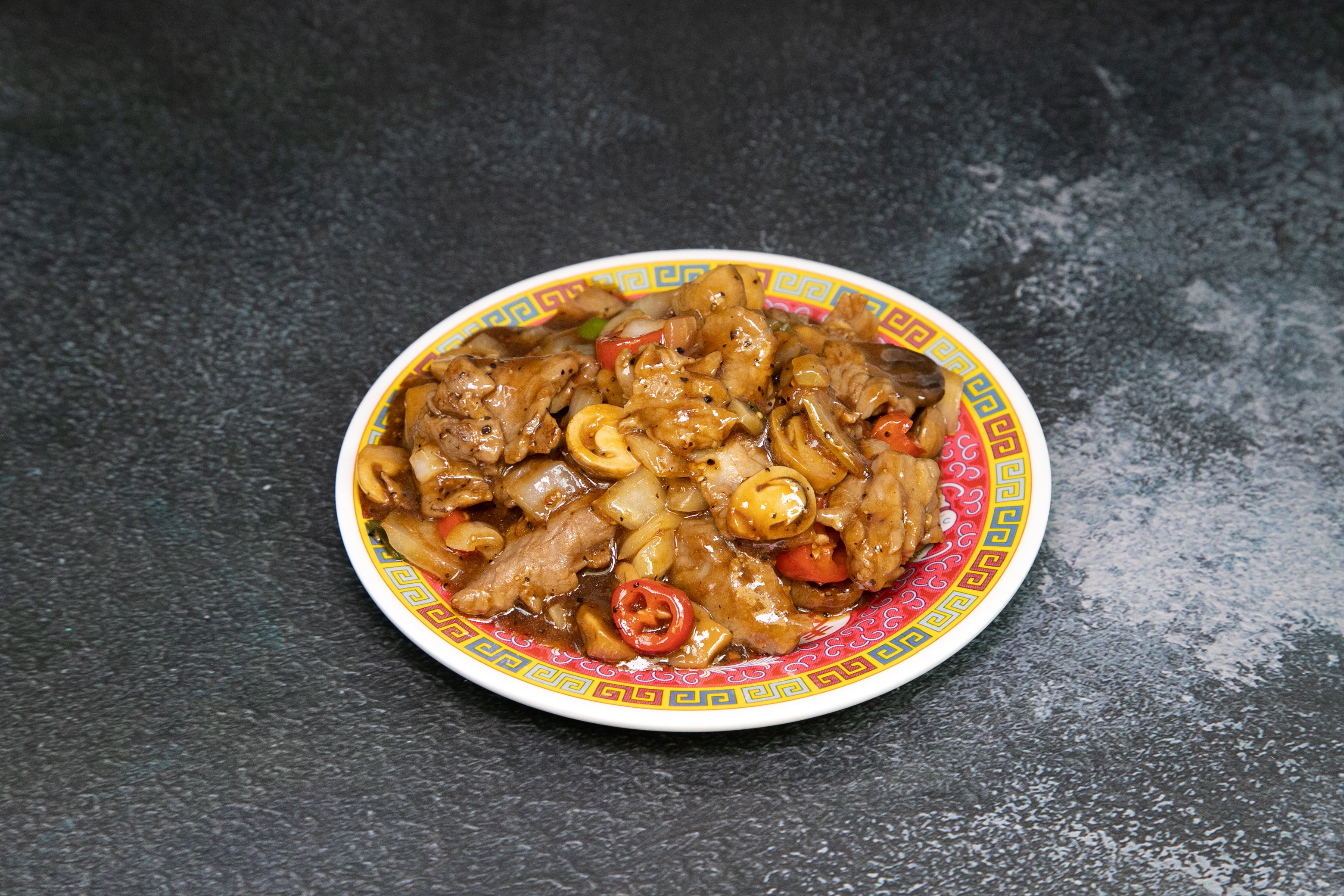 Beef Slices in Black Pepper Sauce 黑椒牛肉