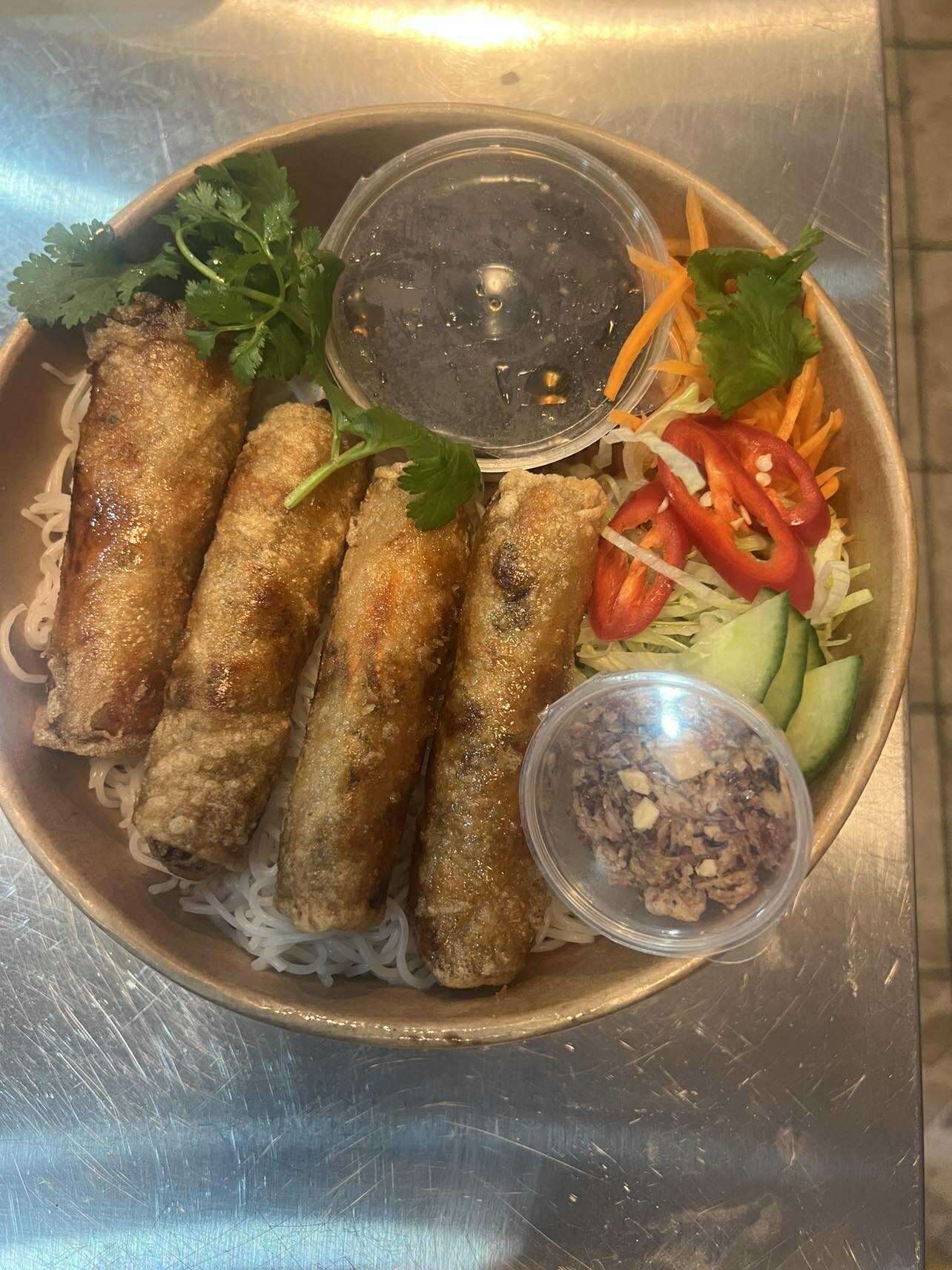 Vegetable Spring Rolls - Bún Nem Chay