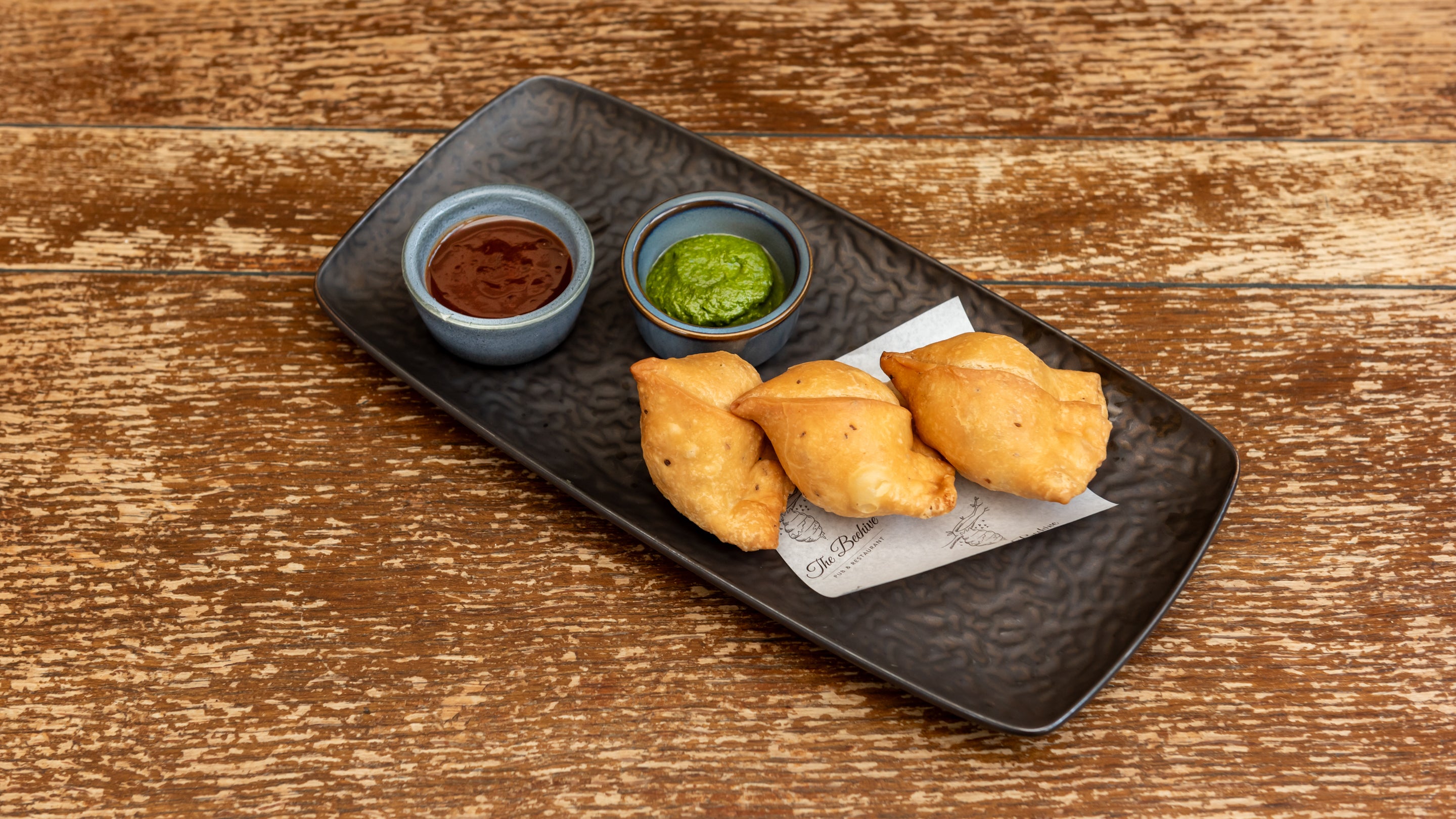 Three serving(9 pieces) of Potato and Peas Samosa