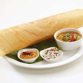 Rava Paneer Onion Dosa