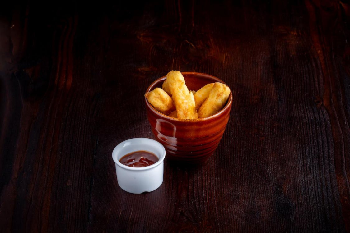 HALLOUMI FRIES (V)